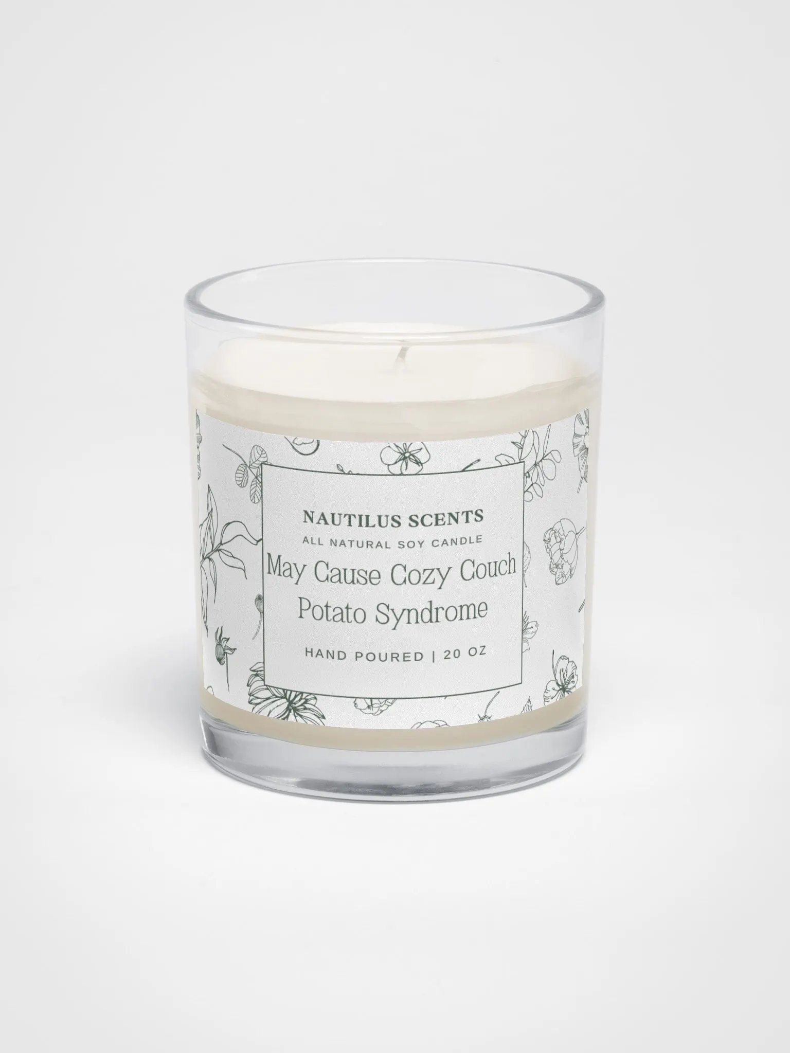 Cozy Couch Potato Soy Candle product image (1)