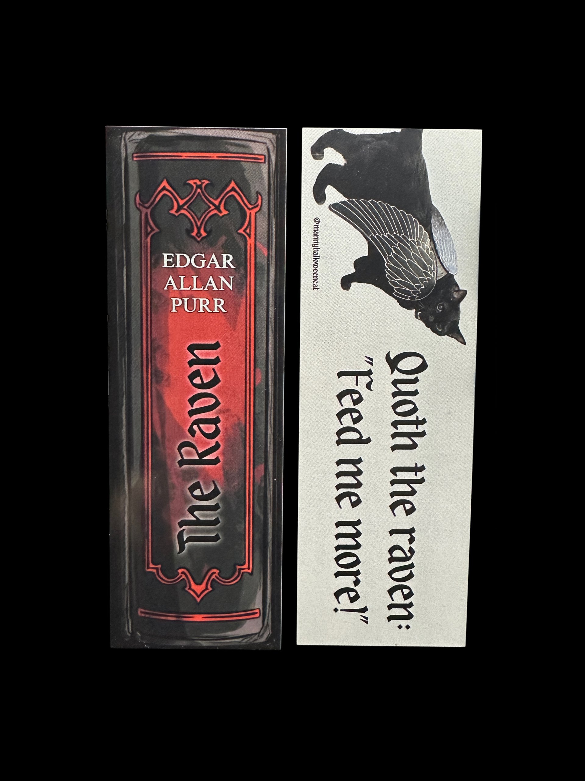 The Raven double-sided bookmark product image (3)