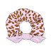 Wild Blush Leopard Print Scrunchie | Trendy Aesthetic Hair Accessory