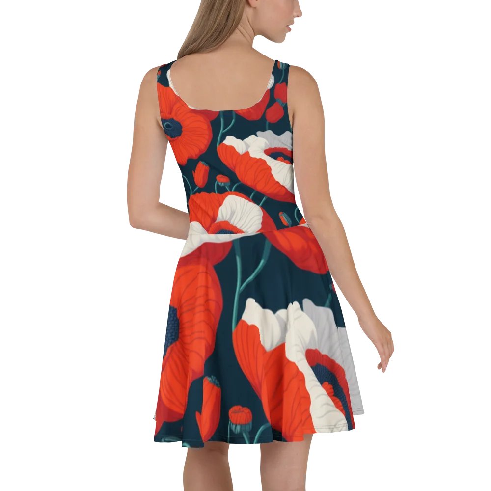 Barry Grady 'Poppies' All-Over Skater Dress product image (4)