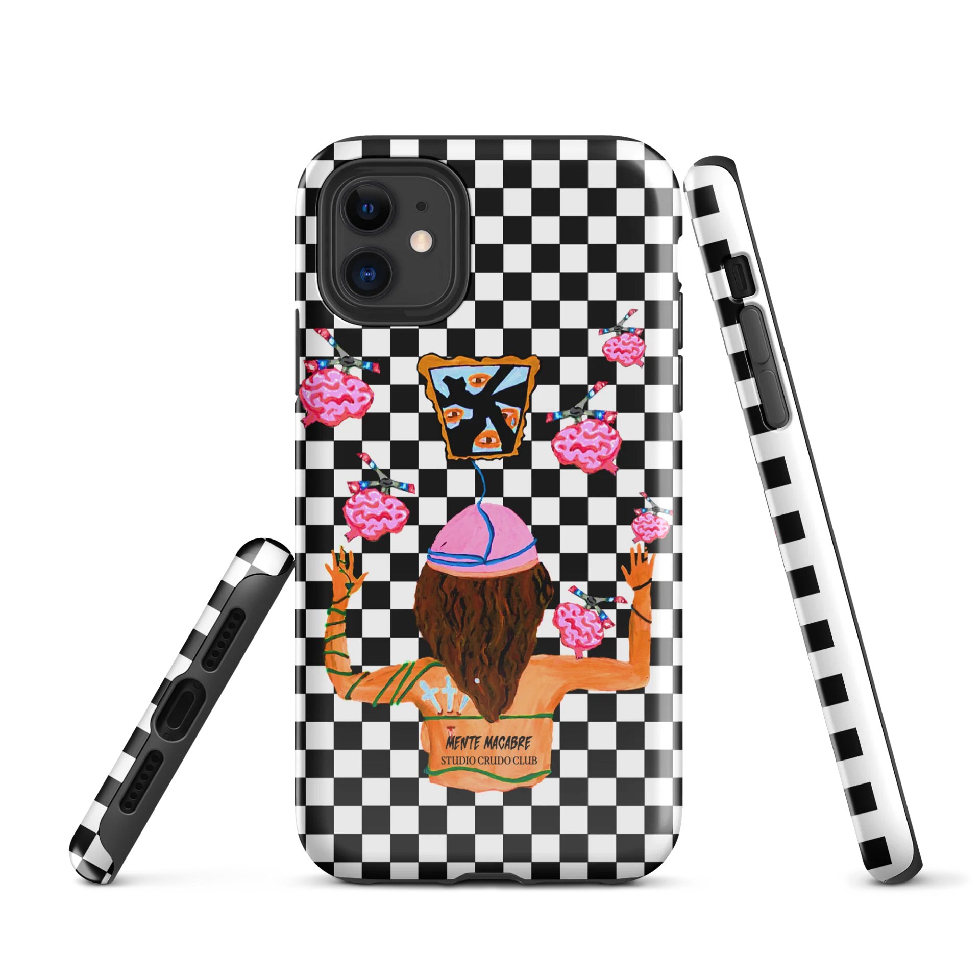 Mente Macabre x Studio Crudo Club iPhone Case product image (1)