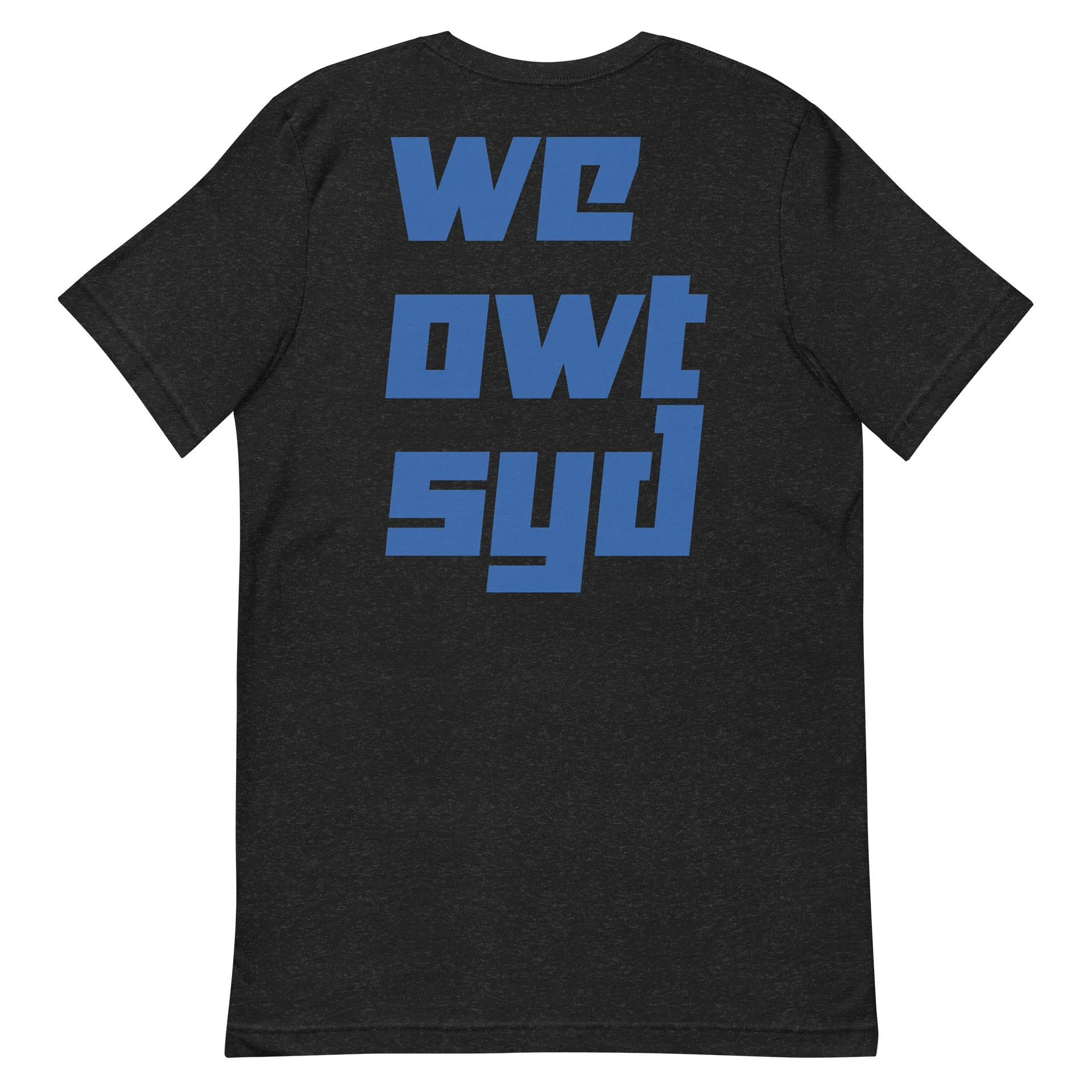 WeOwtsyd Premium T-Shirt - Chest Logo - Blue Print product image (26)