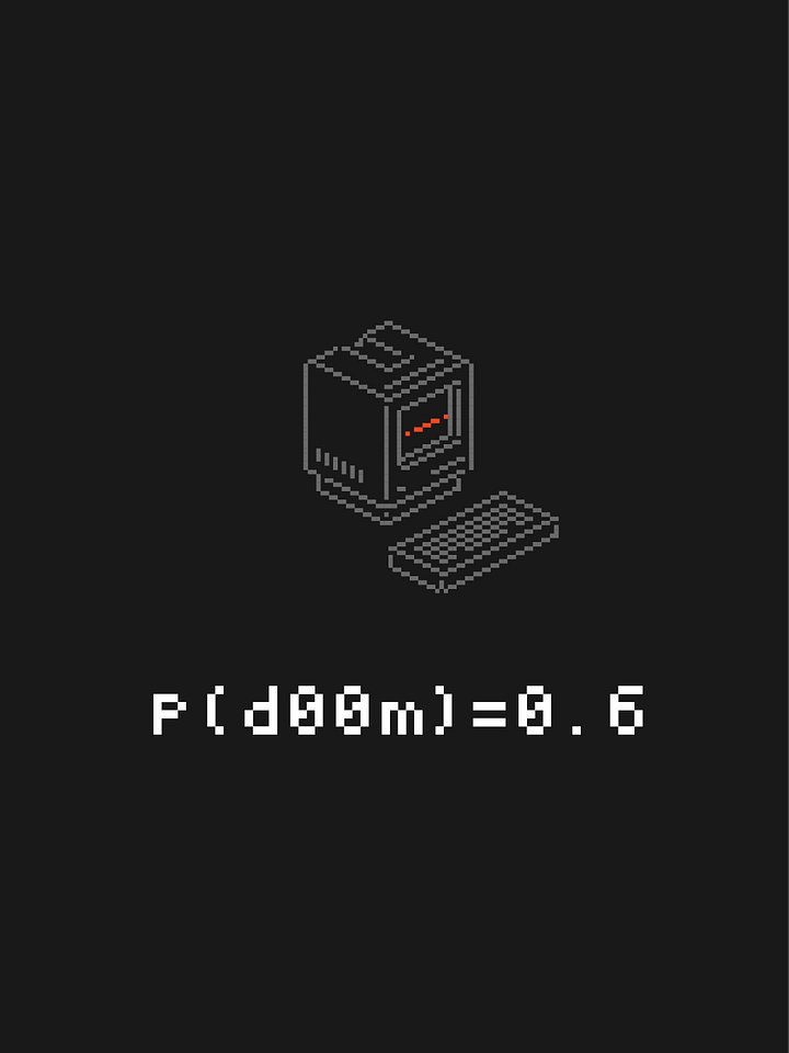 P(d00m) = 0.6 product image (2)