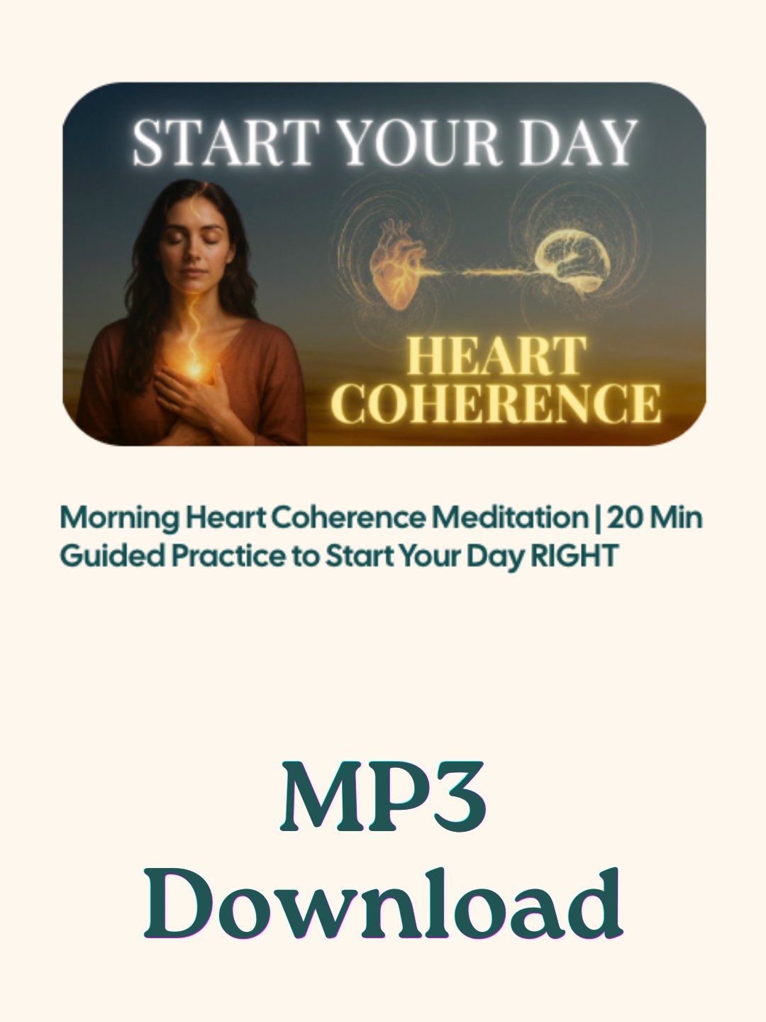Morning Heart Coherence Meditation product image (1)