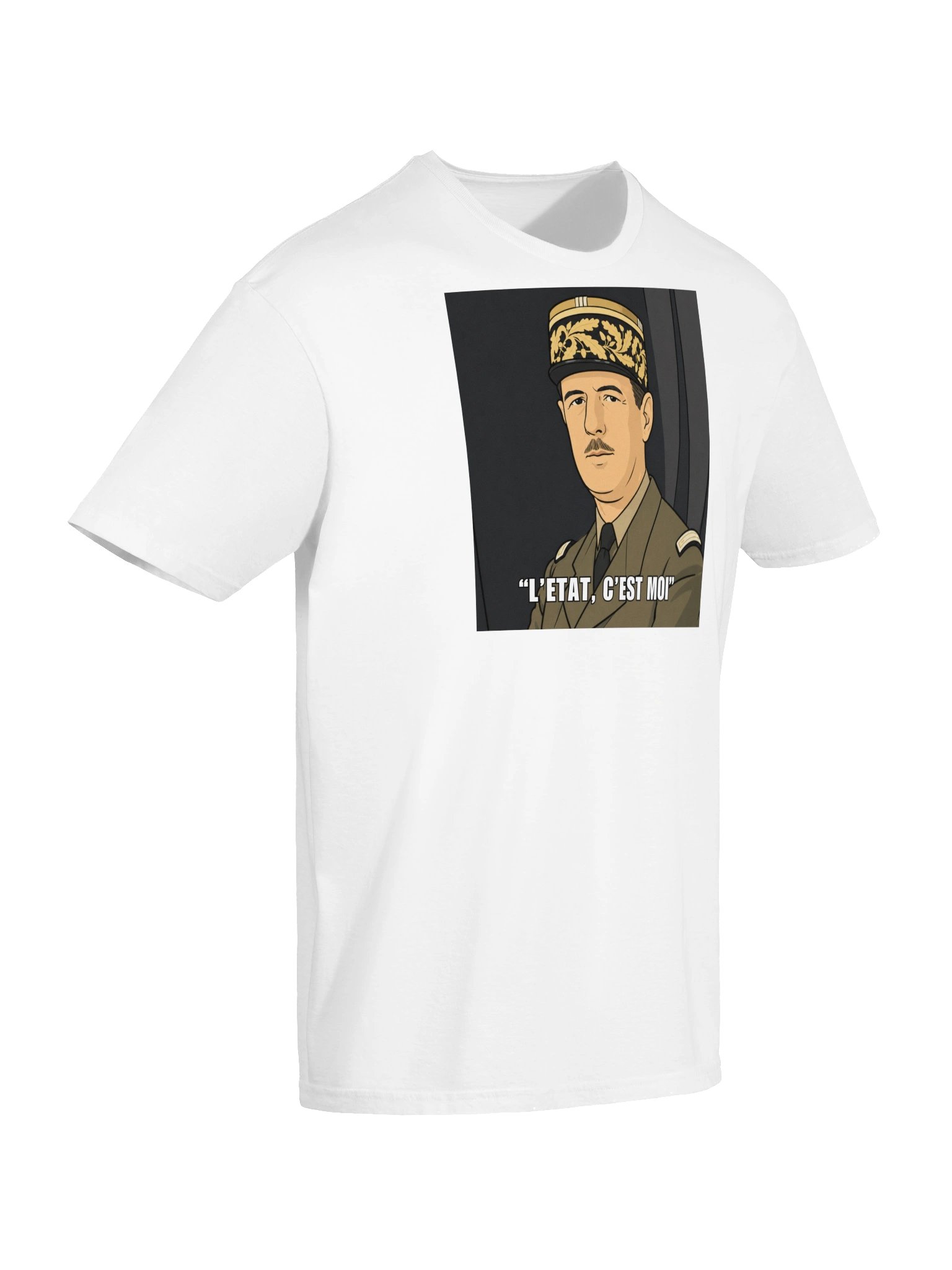 L'etat c'est moi - Charles De Gaulle (Herr T-shirt) product image (83)