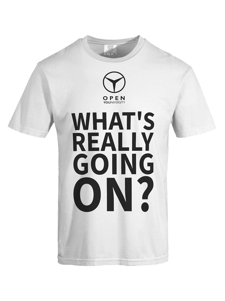 WHAT'S REALLY GOING ON? - White Version product image (1)