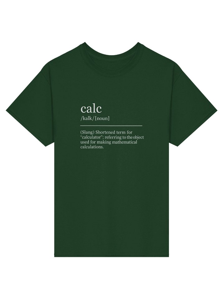Calc is Short for... Women's Tee product image (61)