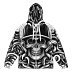Savage Skull Zip Hoodie