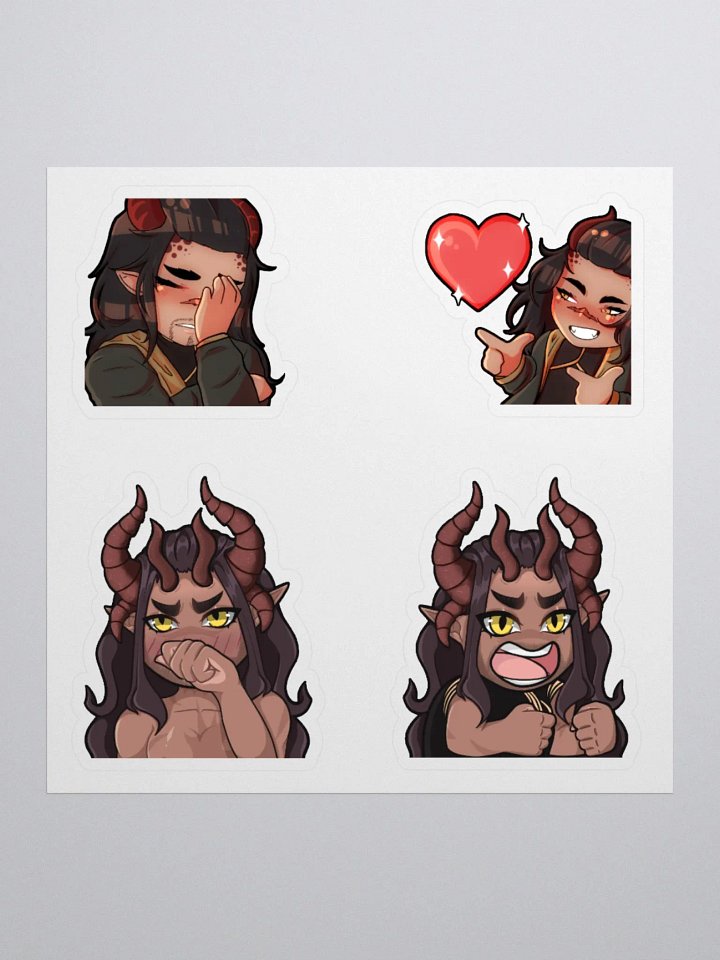 Emote Stickers product image (1)