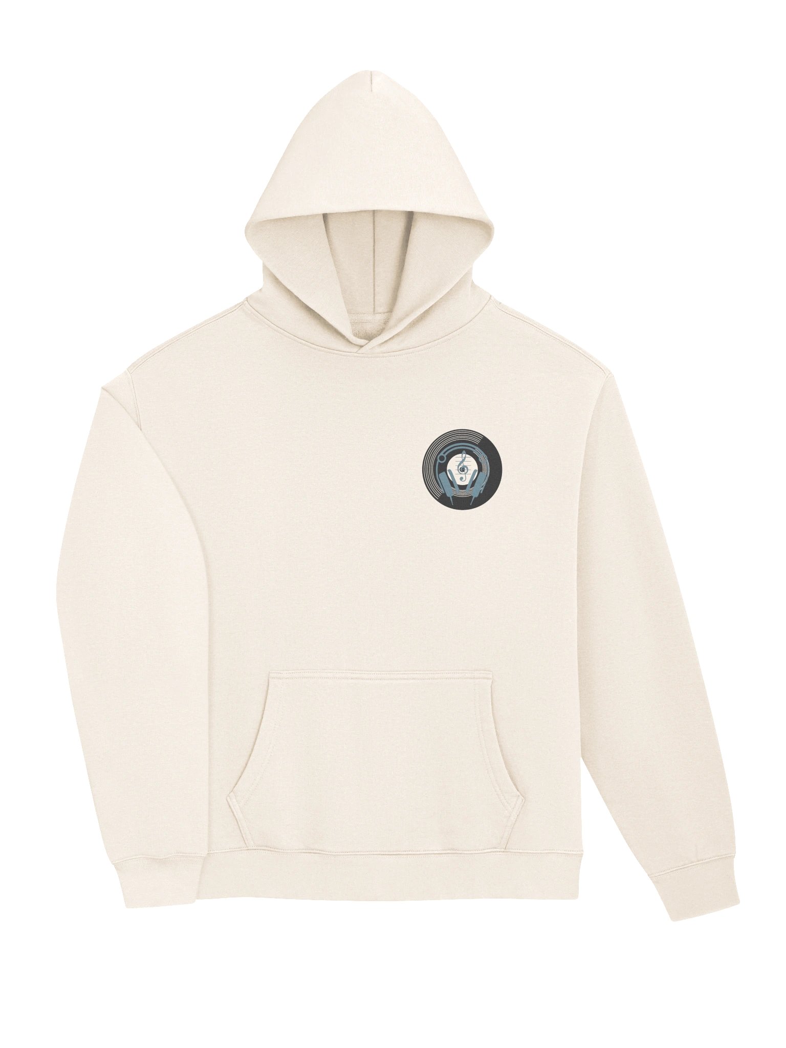 Good Vibes Great Music - Retro Vinyl Record Player Hoodie product image (30)