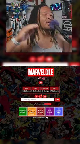 Comic Marveldle for July 27! Redeemed from the MCU! #comics #marvel #marveldle
