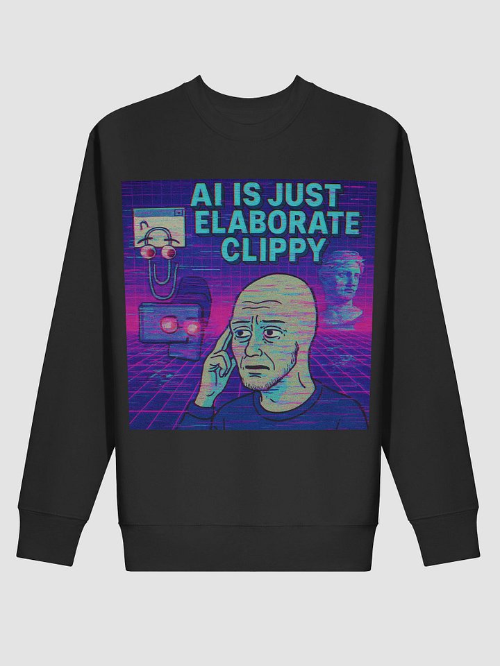AI Contemplation Sweatshirt product image (2)