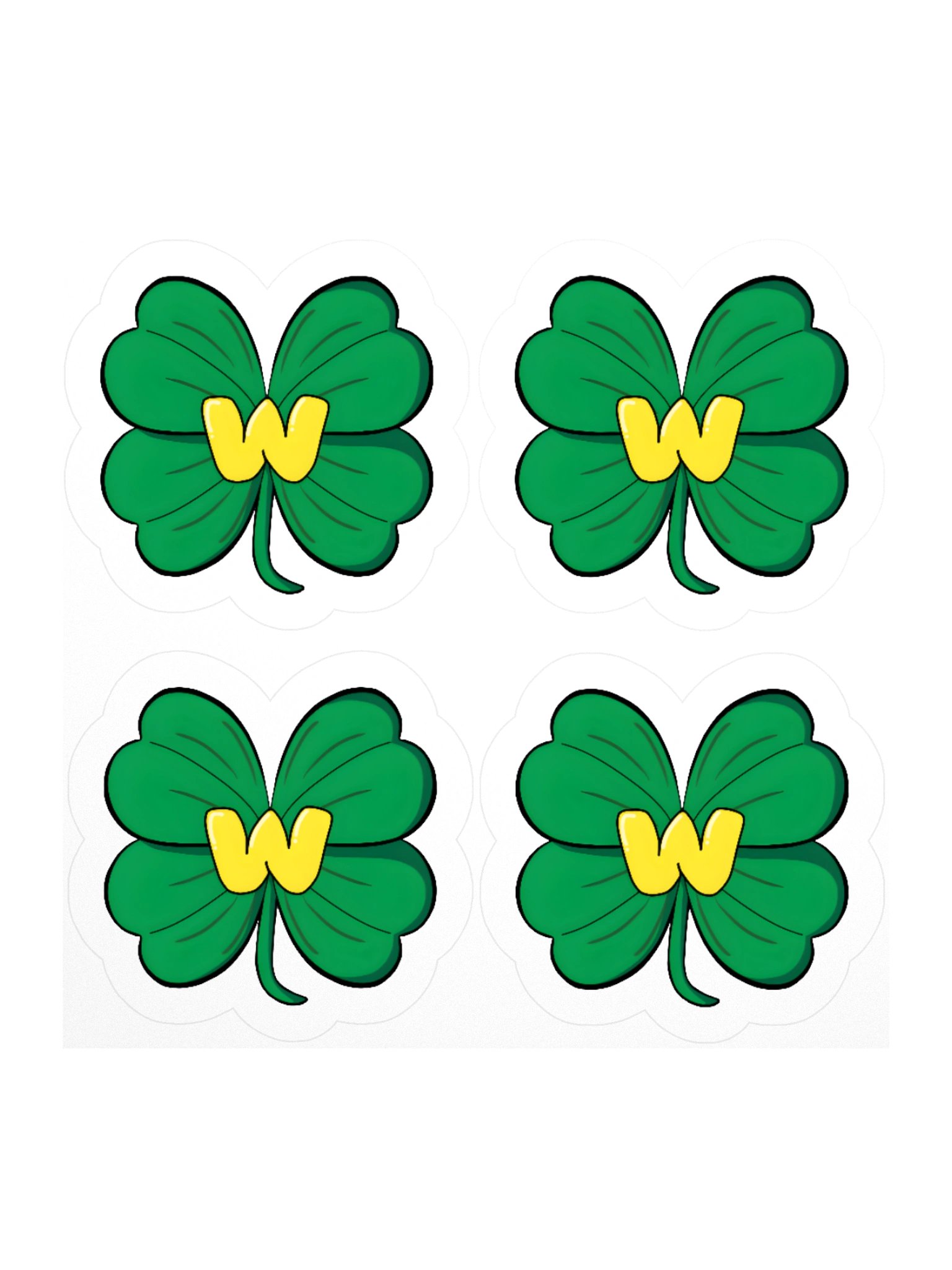 4 Leaf Clover - Stickers product image (1)
