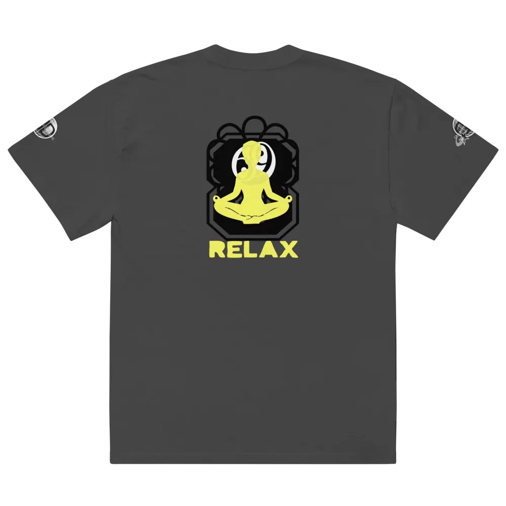 Zen Harmony Yellow | Oversized Tee product image (6)