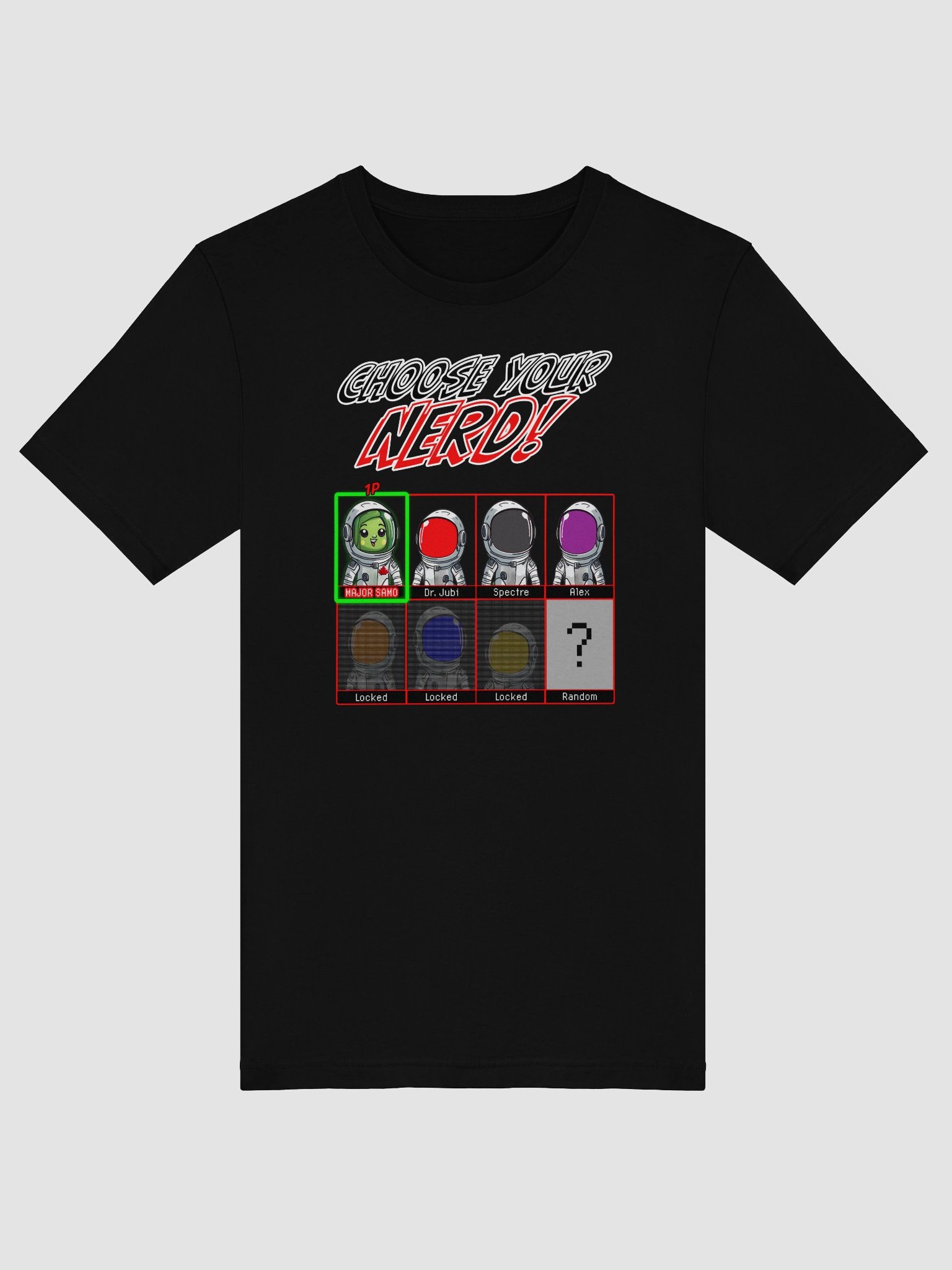 Choose Your Nerd Crew Selection T-Shirt Version 2 product image (18)