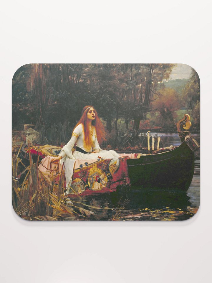 John William Waterhouse – The Lady of Shalott Mouse Pad product image (2)