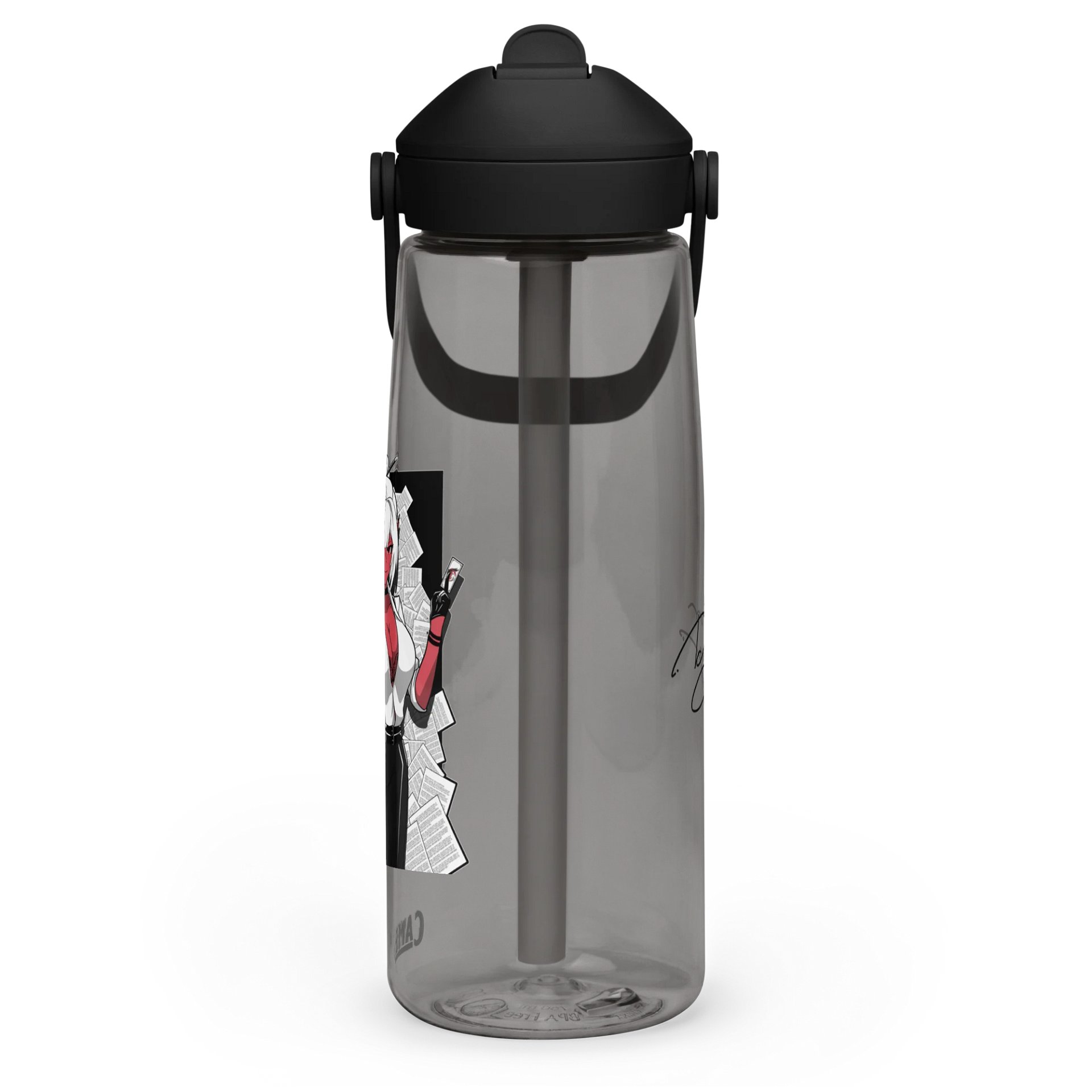 Murders & Executions Waifu Water Bottle (Red Skin) product image (3)