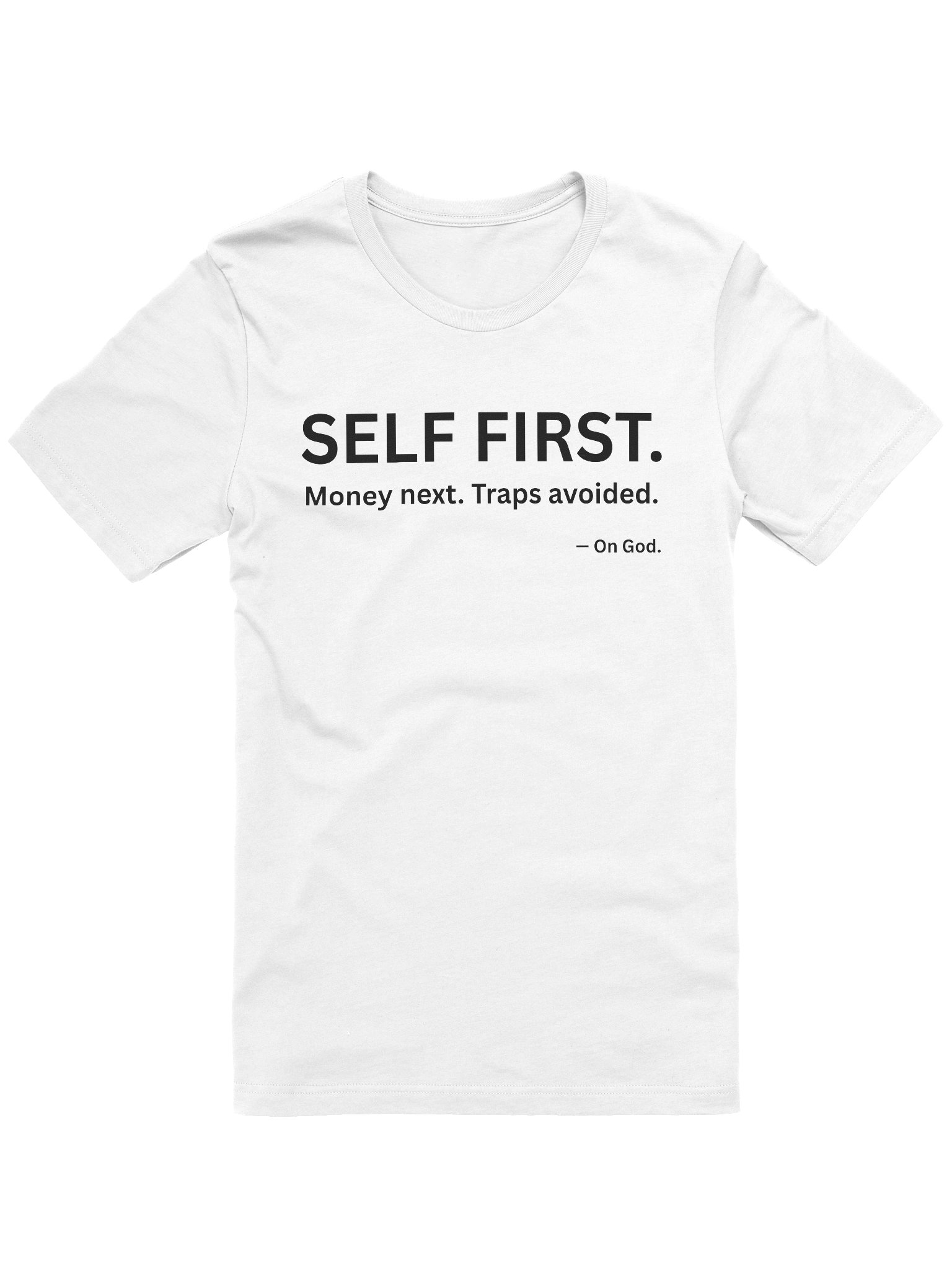 SELF FIRST. Traps Avoided Edition - Classic White product image (1)