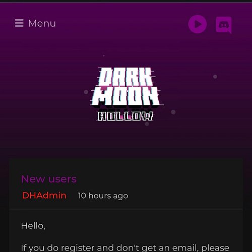 The official Darkmoon Hollow website is now live, visit https://darkmoonhollow.xyz and join is today