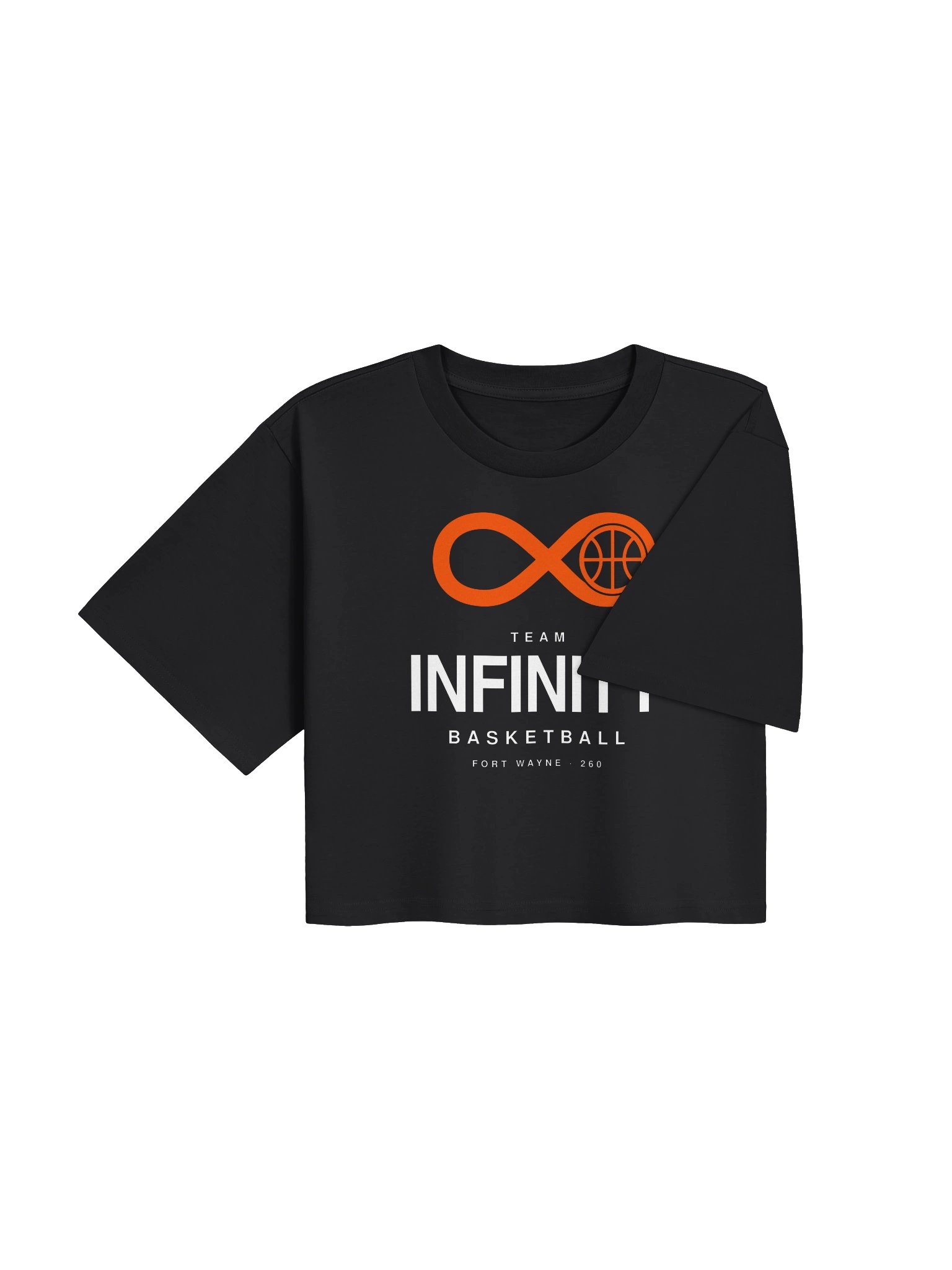 Team Infinity Core Crop Tee — Women product image (4)