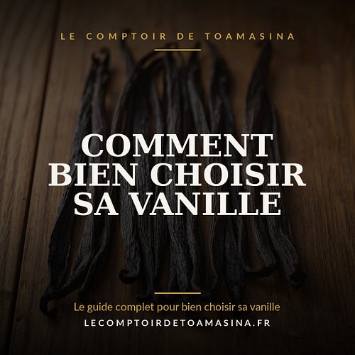 Toutes les vanilles ne se valent pas. 🌿

Une gousse souple, brillante, charnue et intensément parfumée n'a rien à voir avec u...