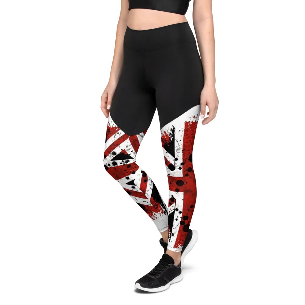 Punk Union Jack Split leggings product image (4)