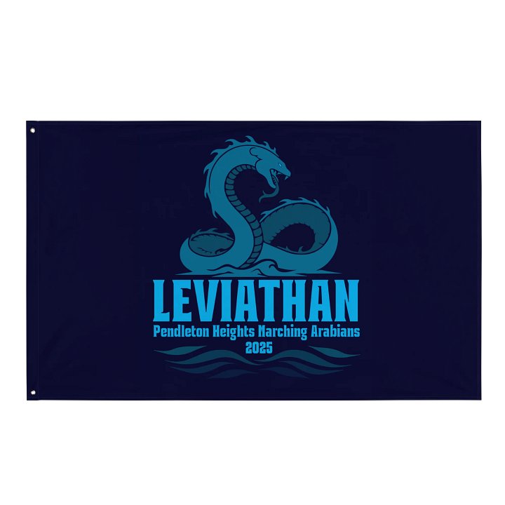 2025 "Leviathan" Show Logo Flag product image (1)