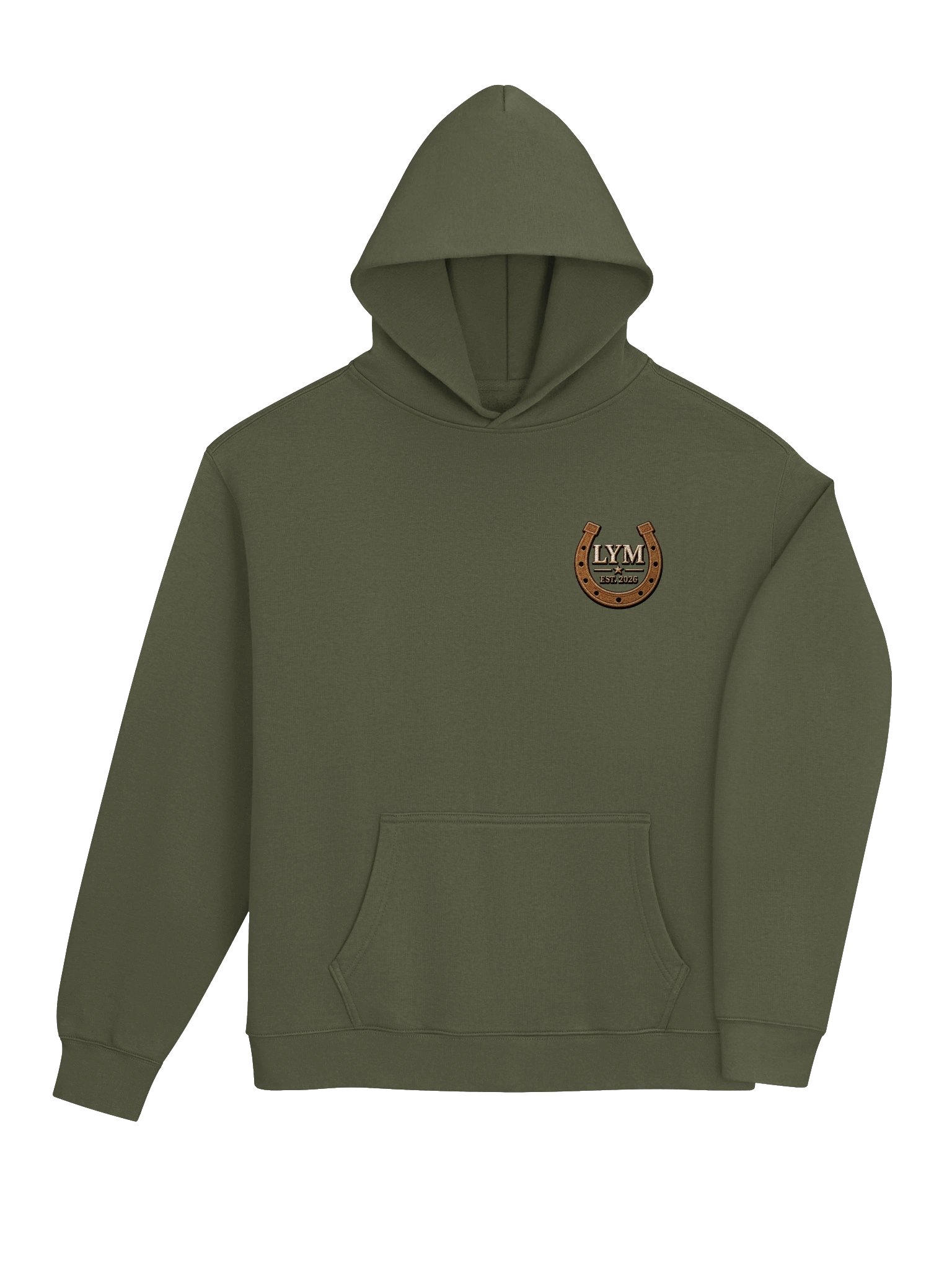 Love You More Men’s Horseshoe Heritage Hoodie product image (20)