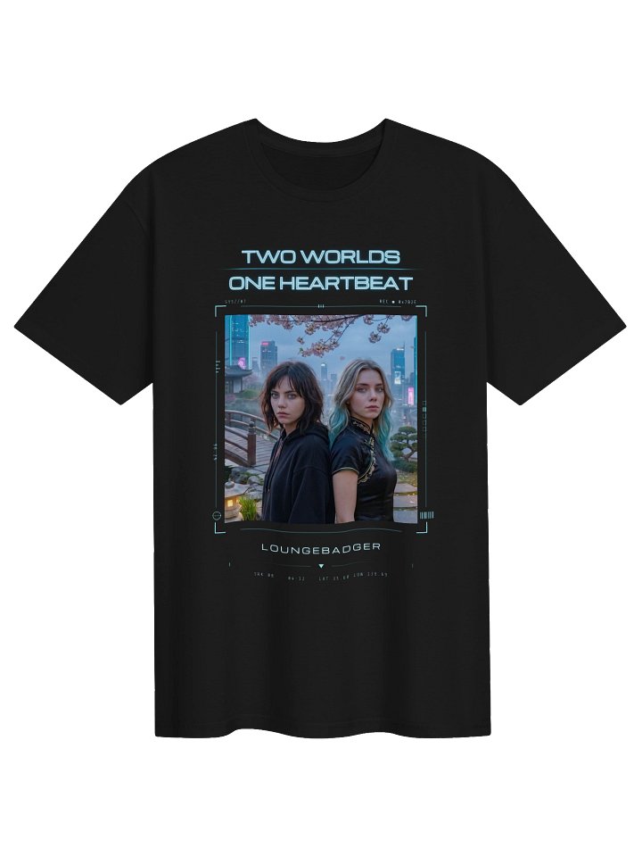 Two Worlds, One Heartbeat: Unisex T-Shirt product image (2)