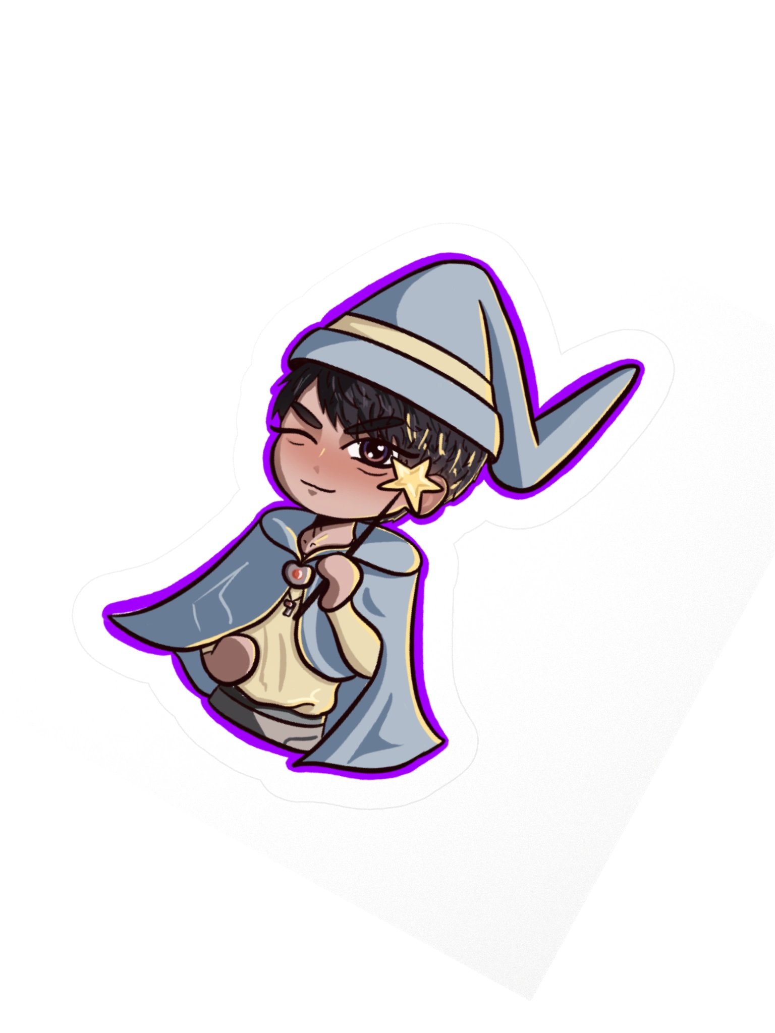 mr apple witch costume stickie product image (2)