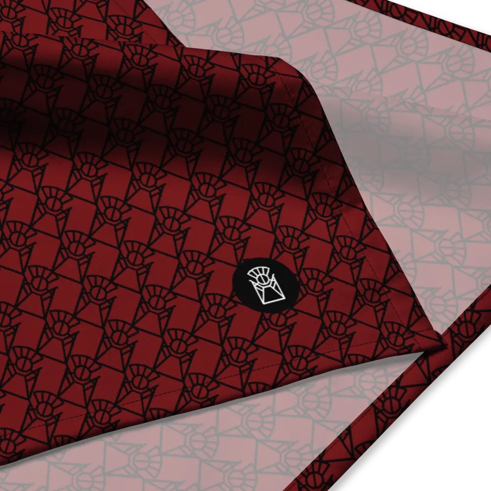 Reverence Icon / MO Bandana / Burgundy product image (2)