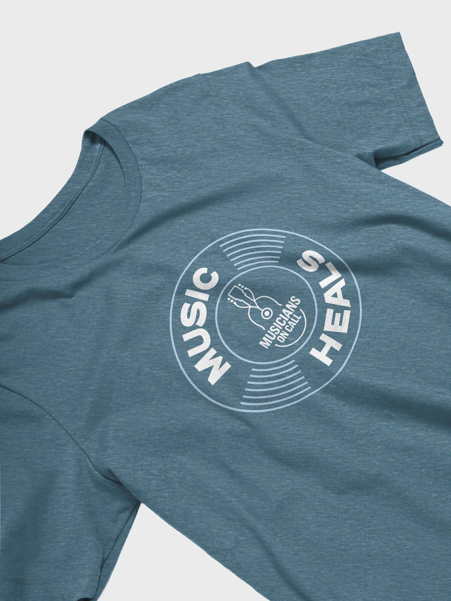 Music Heals Record Supersoft Tee product image (3)