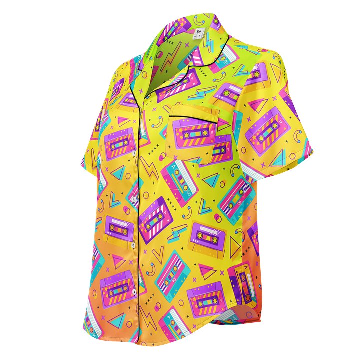 Cassette Tape Pajama Shirt product image (1)