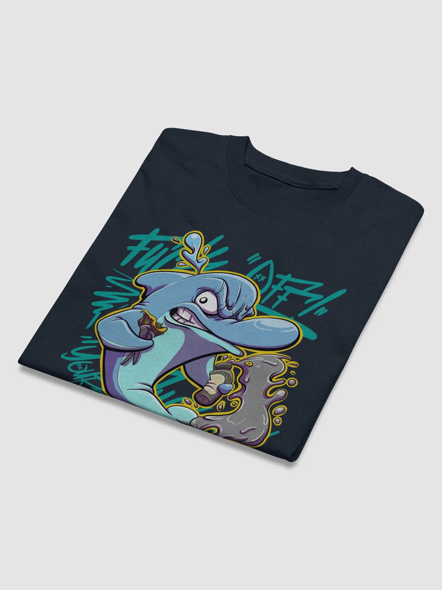 Your Dad's Dolphin (Unisex heavyweight shirt) product image (3)