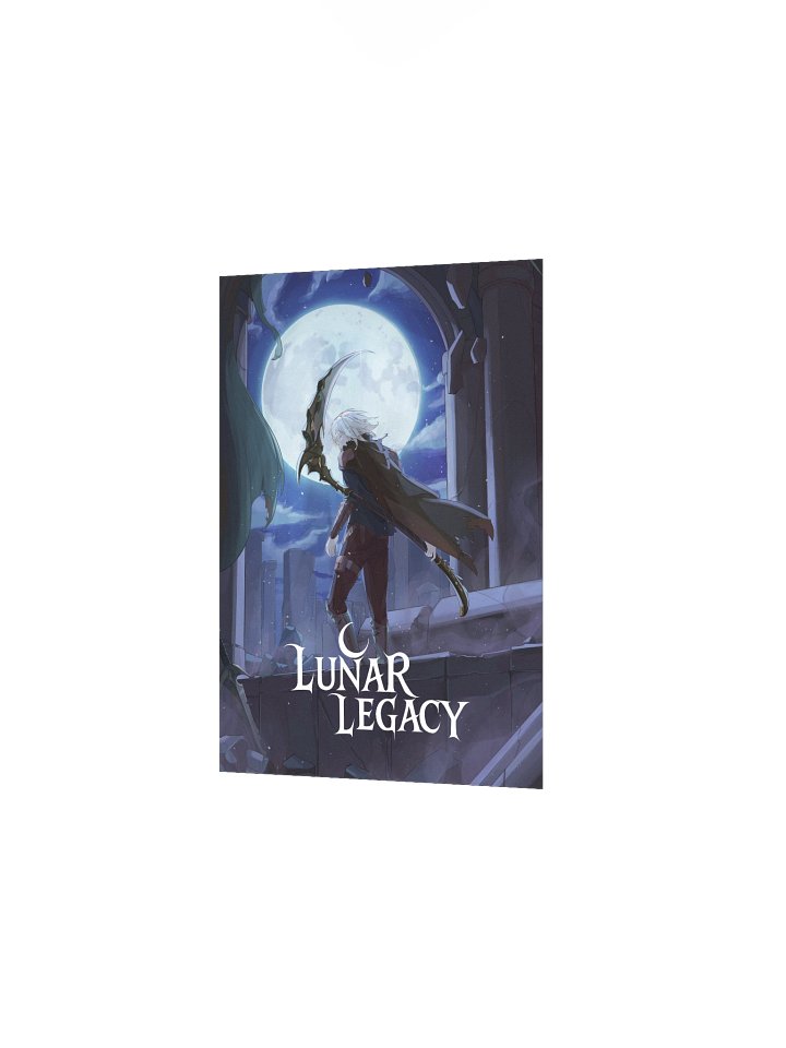 Matte Paper Poster - Lunar Legacy Cover Design product image (2)