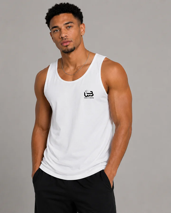 White Garment-Dyed Tank Top product image (1)