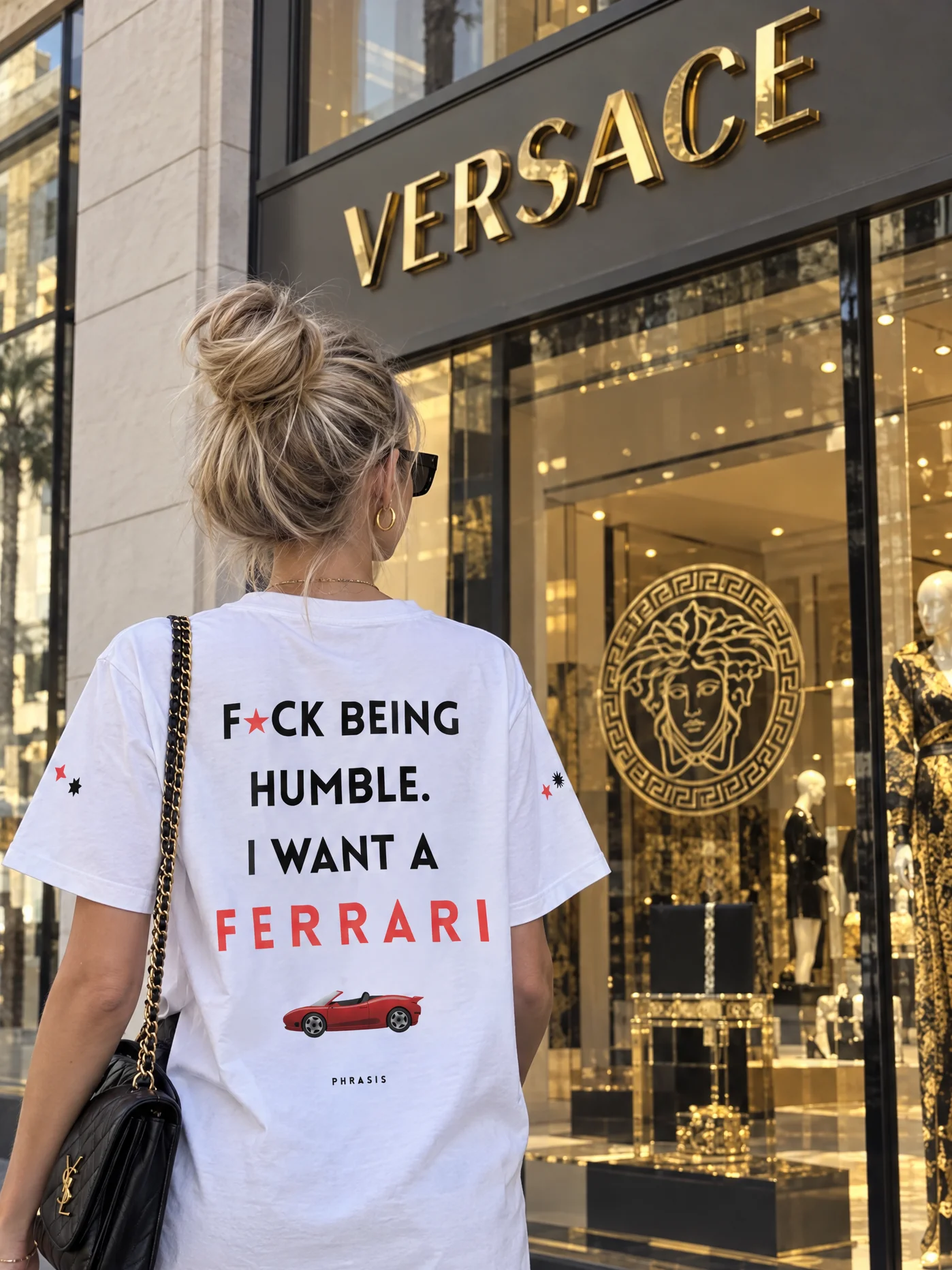 I want a Ferrari #1 — Solid White Blend, photo 3