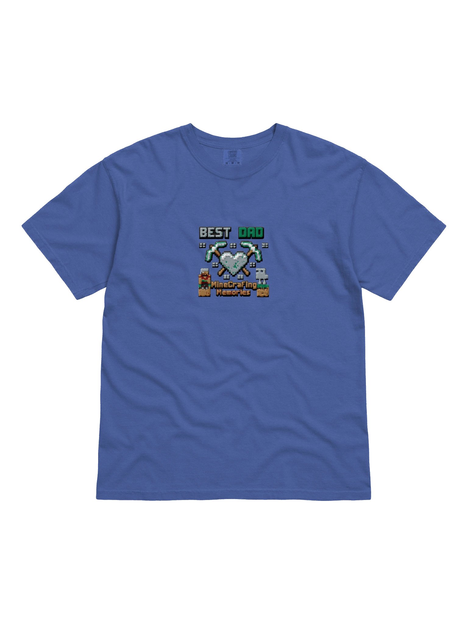 Pixelated Memories Best Dad T-Shirt product image (1)