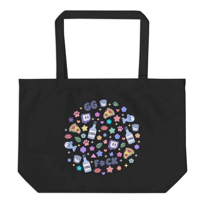 MissMeowTV Logo + Art Tote product image (2)