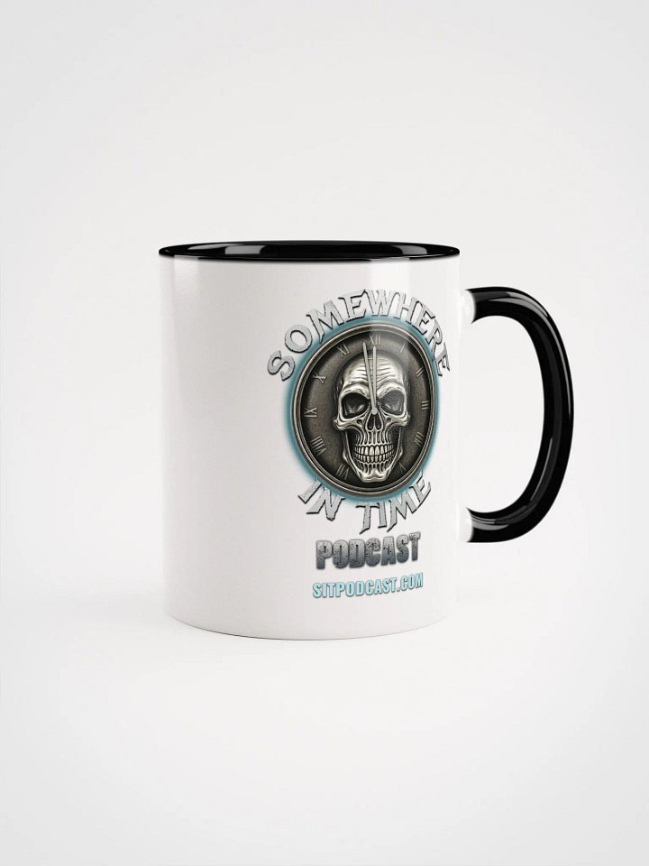 Somewhere in Time Ceramic Mug with Color Inside product image (1)