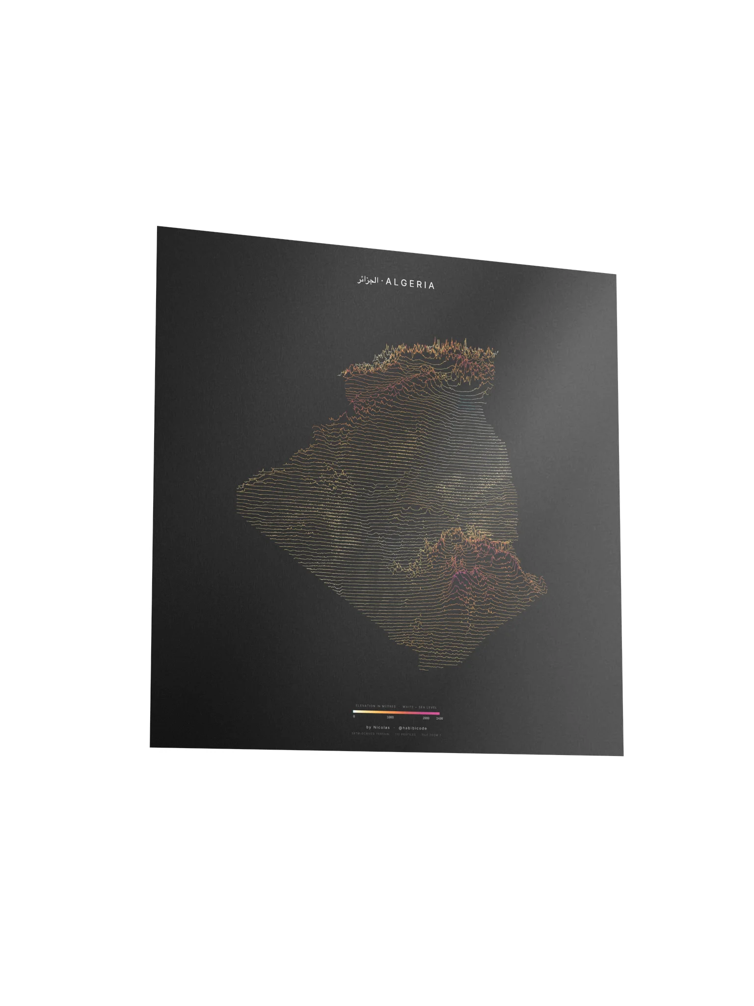Ridgeline Poster - Algeria product image (3)