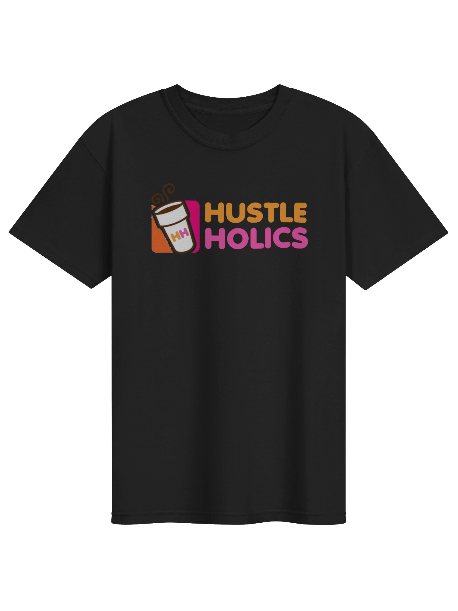 HustleHolics Coffee Logo Tee product image (2)