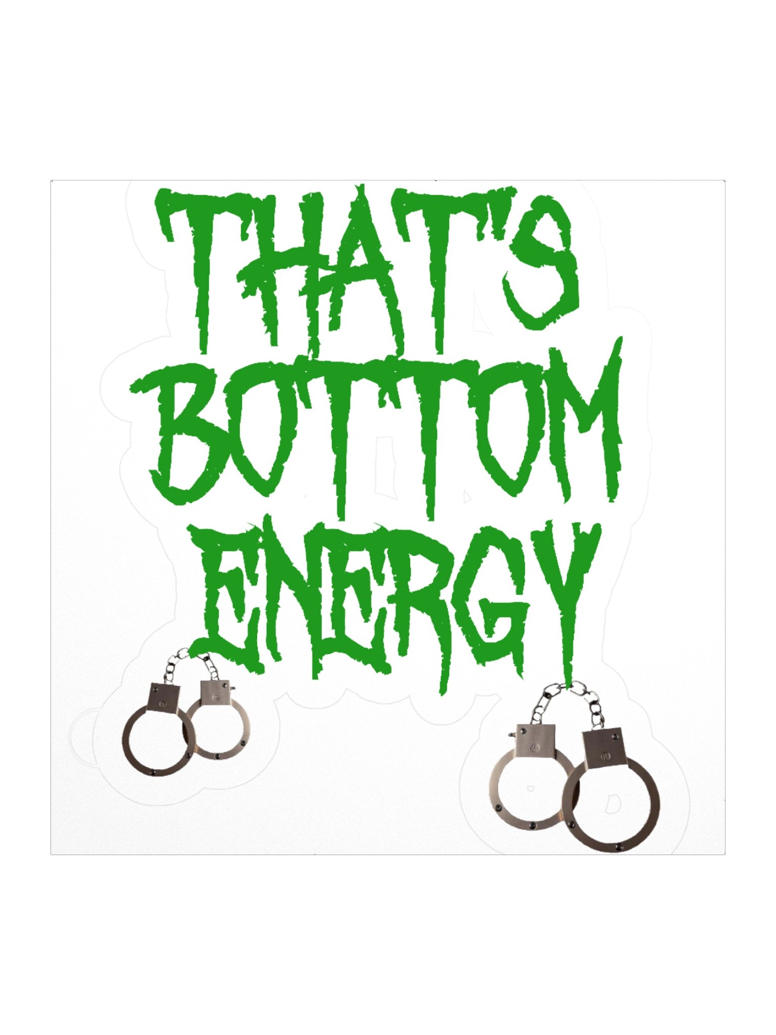 Bottom Energy Sticker product image (1)