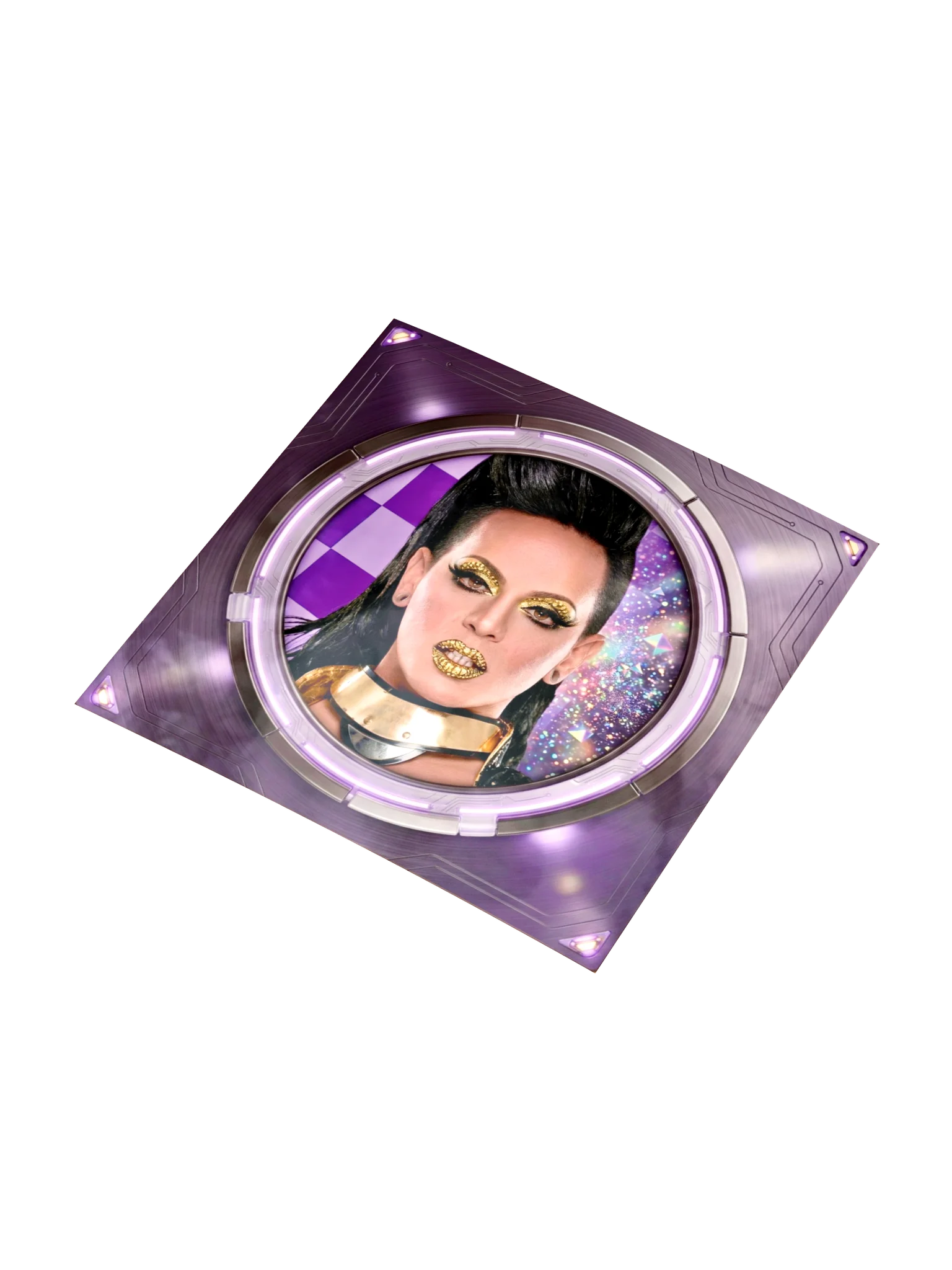 "Season 4 Promo Portal" Kiss-Cut Holographic Sticker product image (4)