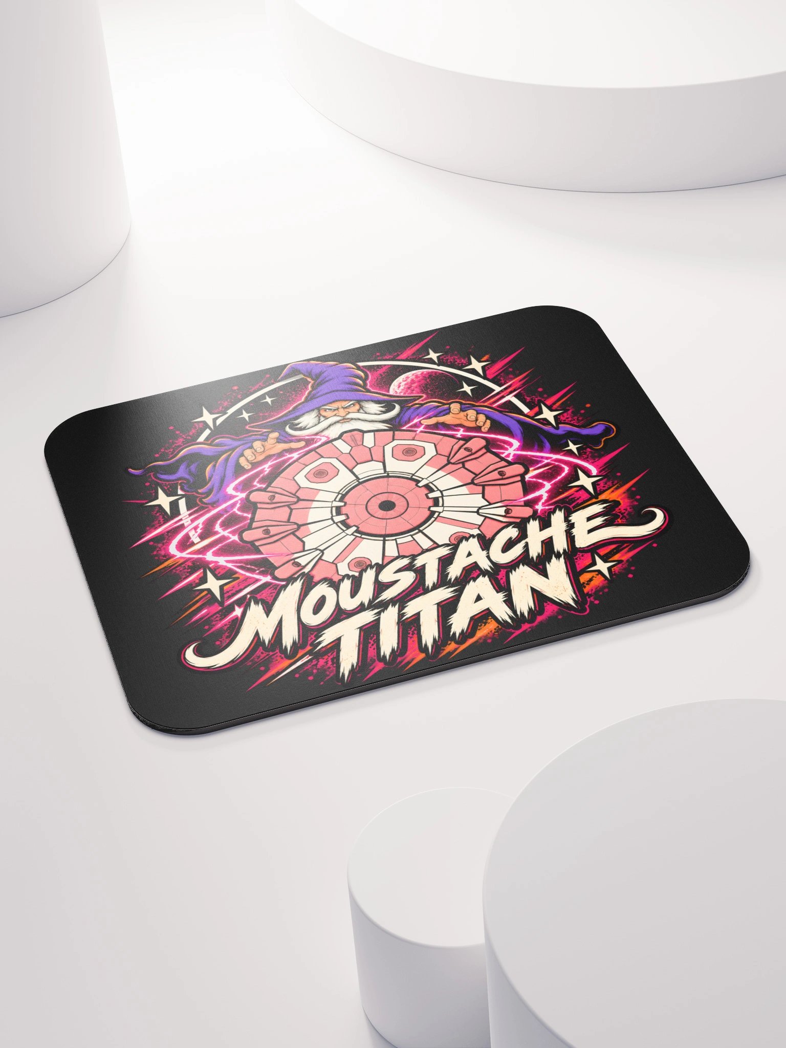 MOUSTACHE TITAN - Classic Mouse Pad product image (4)