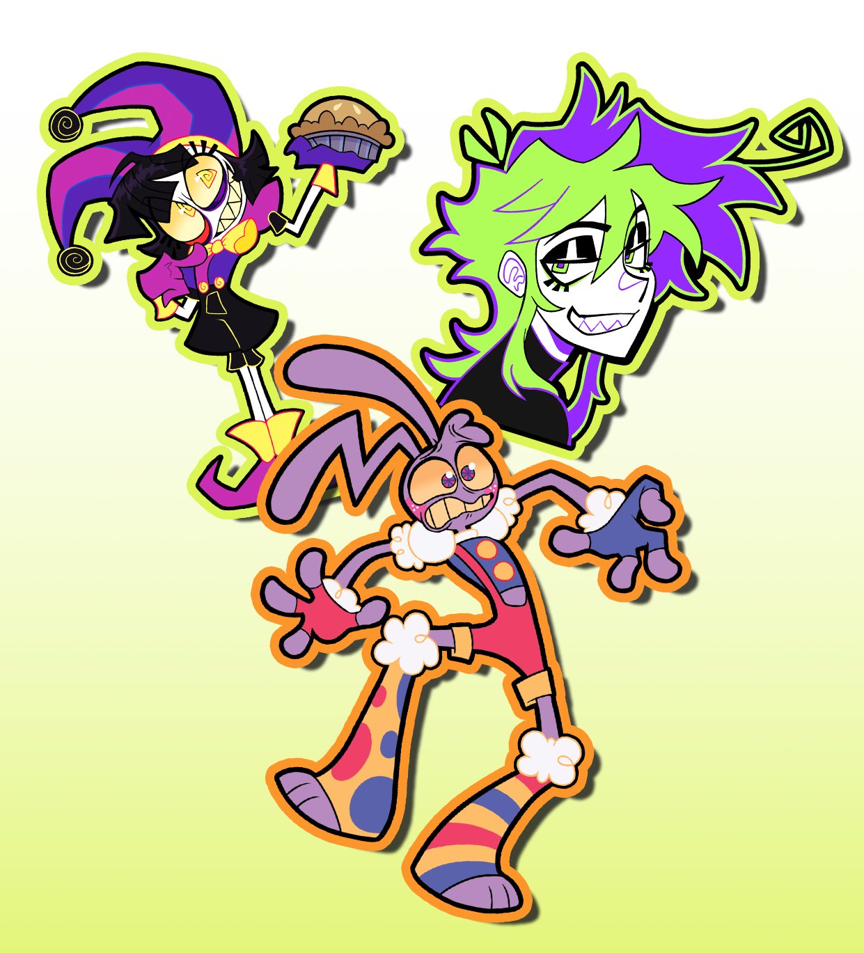 Fluorescent Sticker Bundle! product image (1)