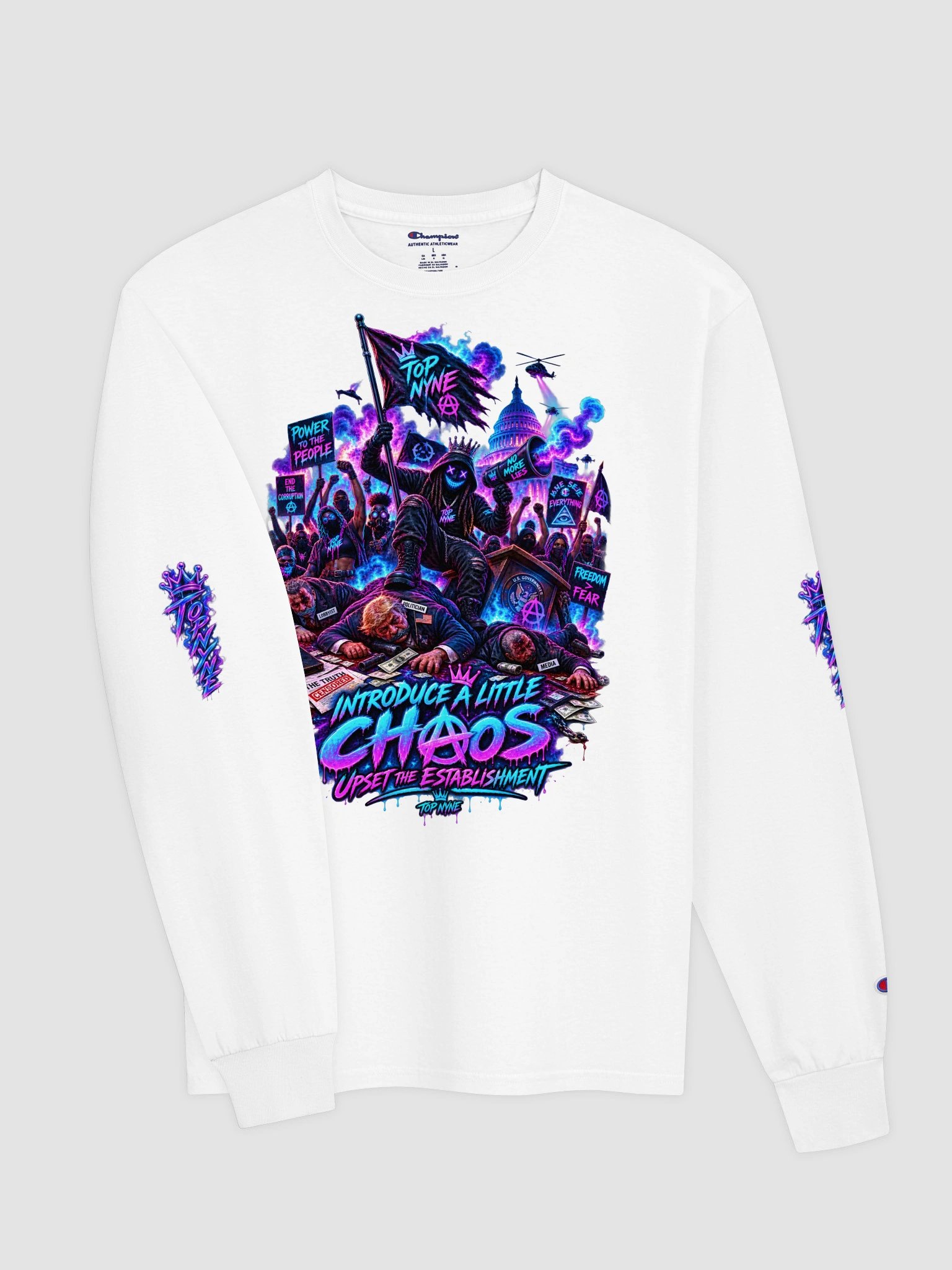 power to the people Long Sleeve T product image (7)
