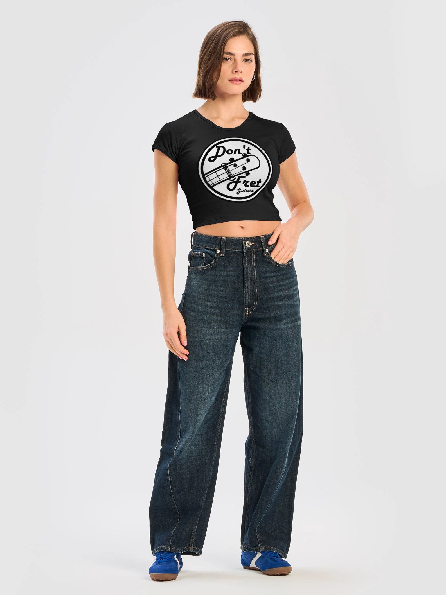 Don't Fret Logo Crop Top product image (21)