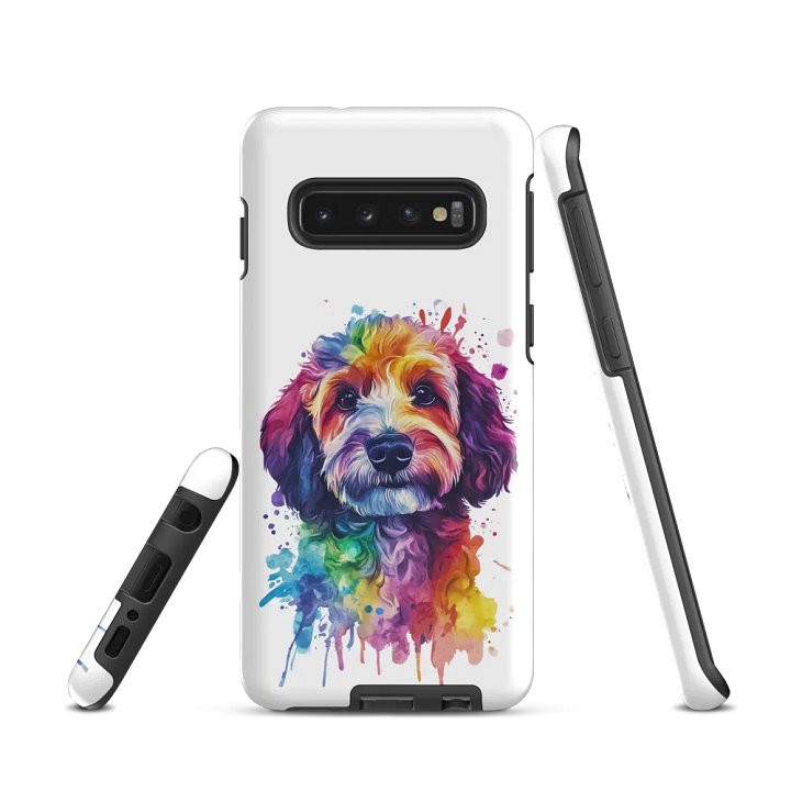 Vibrant Cockapoo Dog Portrait Tough Case for Samsung® product image (2)