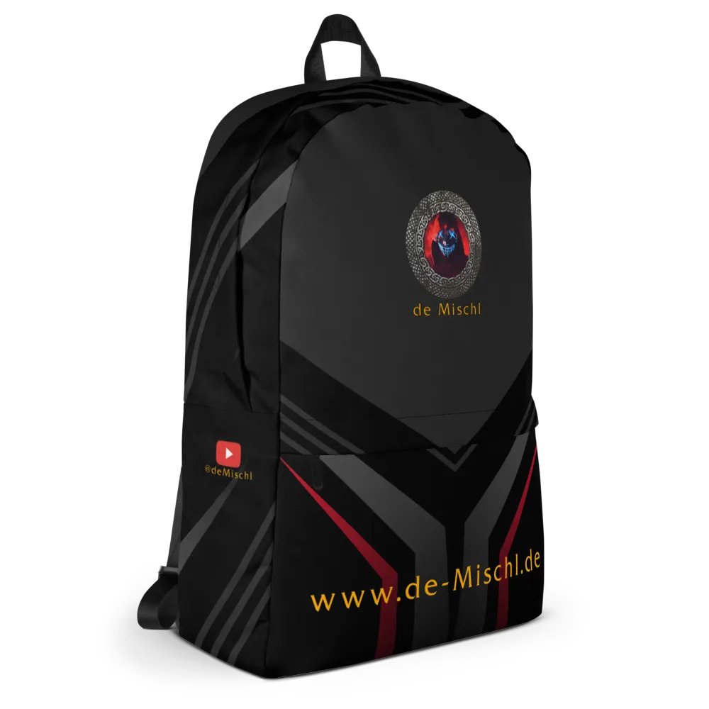Sleek Geometric Fusion Backpack product image (11)